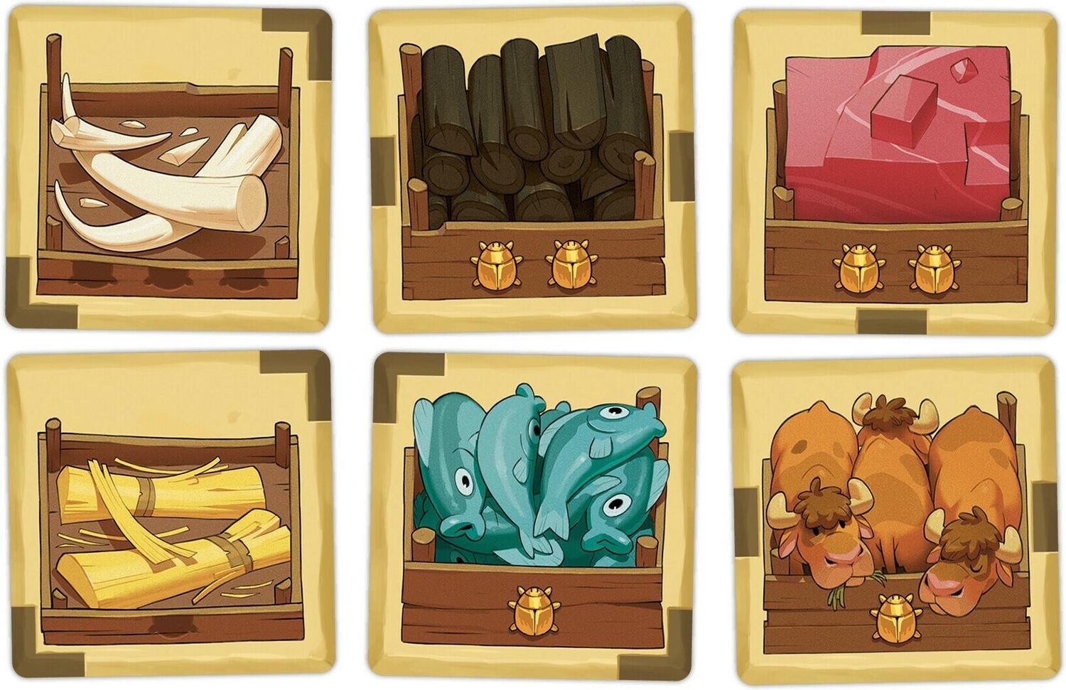 Sobek: 2 Joueurs Tuiles