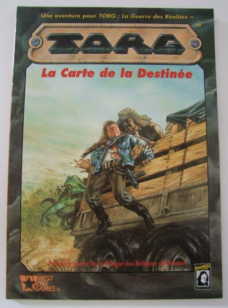 Torg: Première Partie de la Trilogie des Reliques du Pouvoir - La Carte de la Destinée Cover 3d