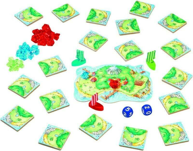 L'île aux Pierres Précieuses Eclate