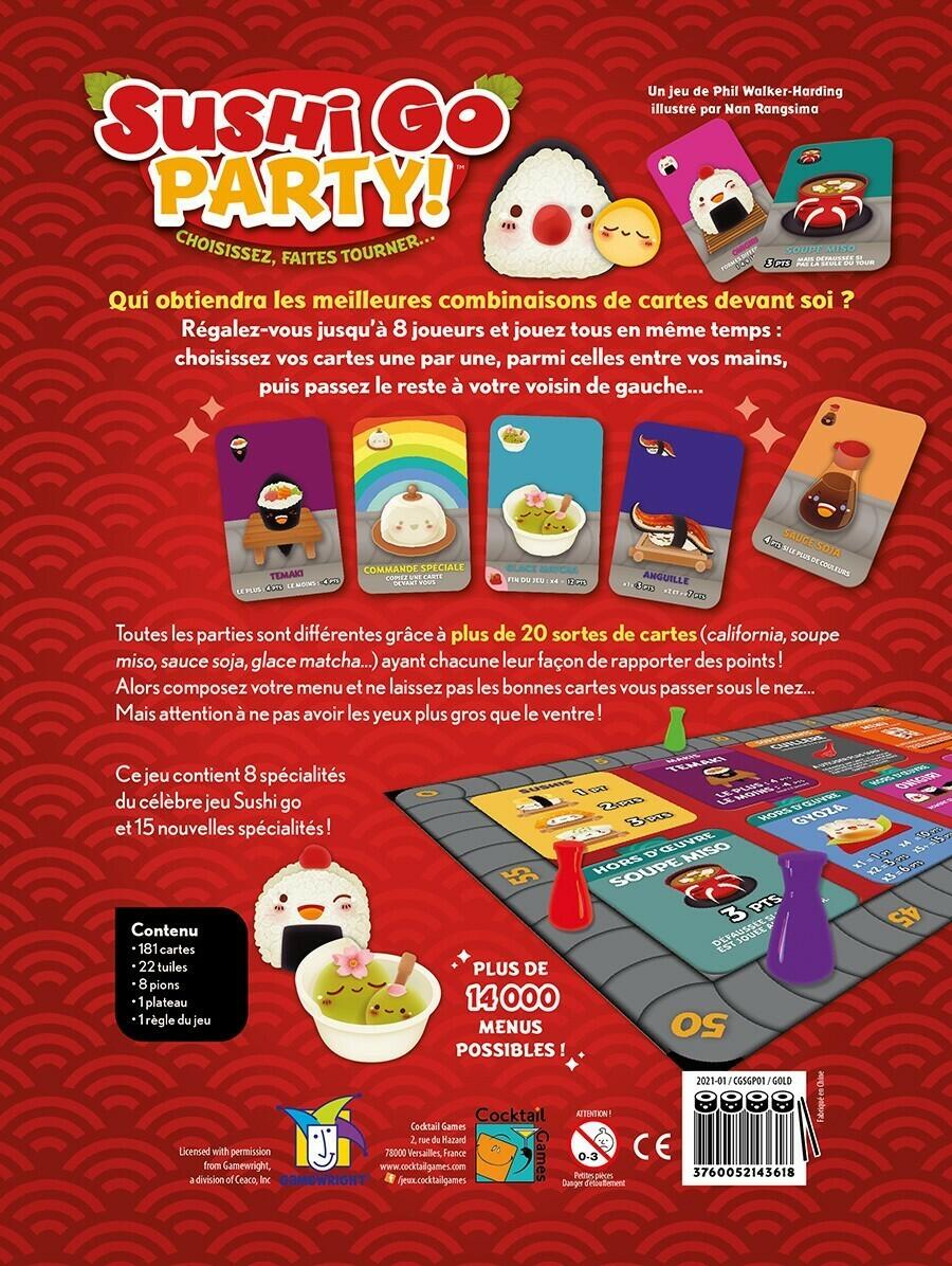 Sushi Go Party ! Back