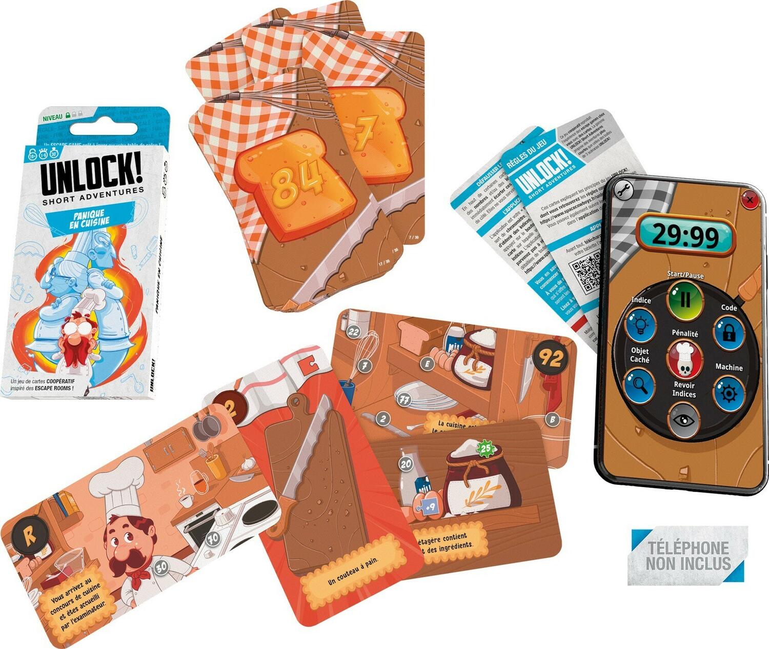 Unlock ! Short Adventures - Panique en Cuisine ! Eclate