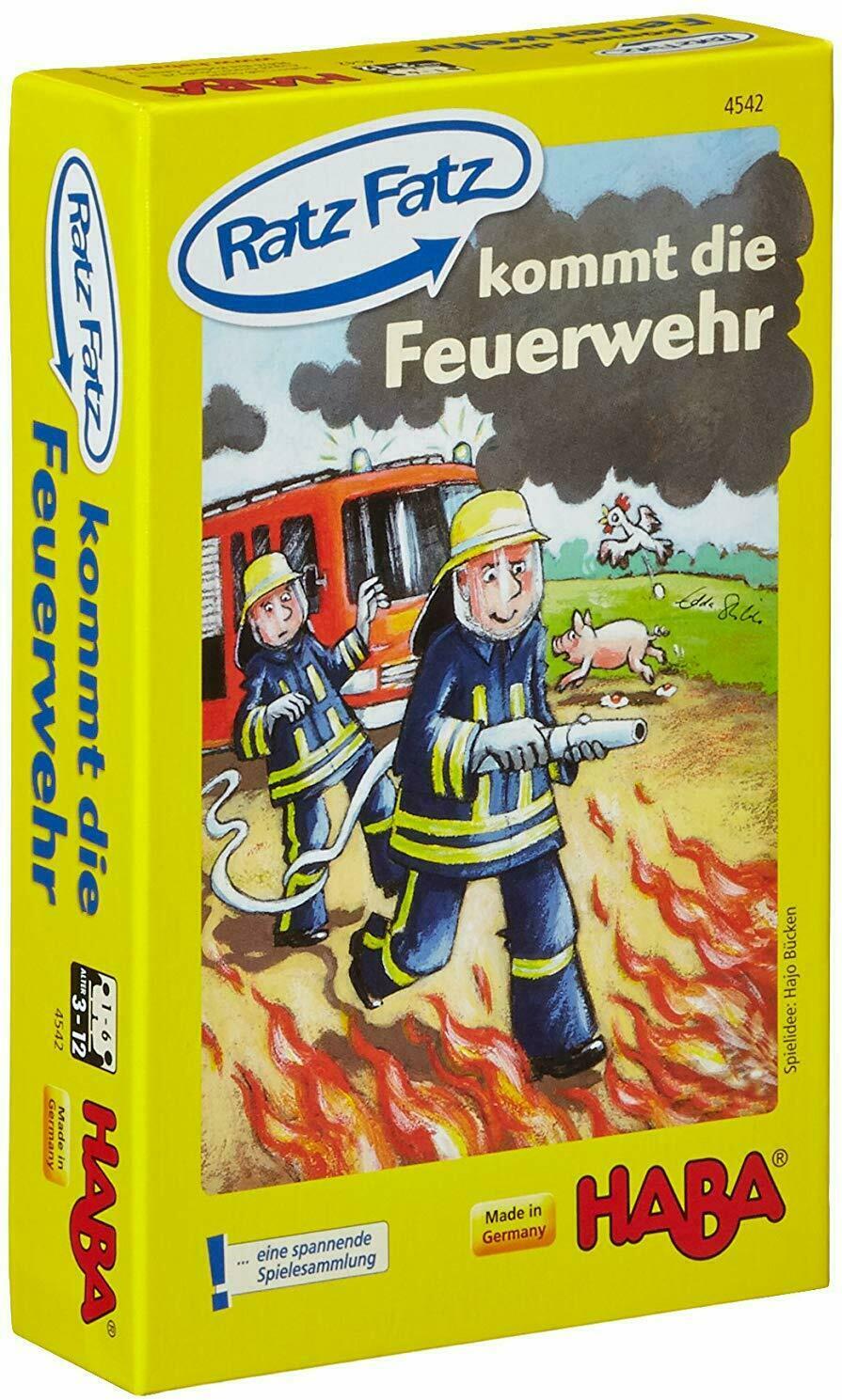 Ratz Fatz: Kommt die Feuerwehr Cover 3d