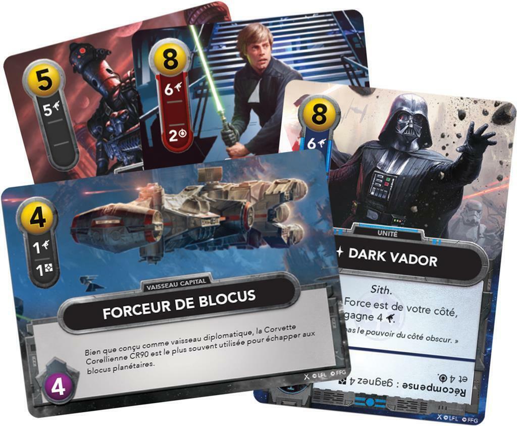 Star Wars: The Deckbuilding Game Cartes