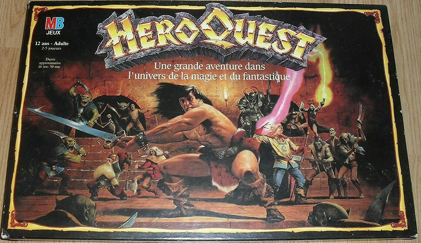 HeroQuest Cover 3d