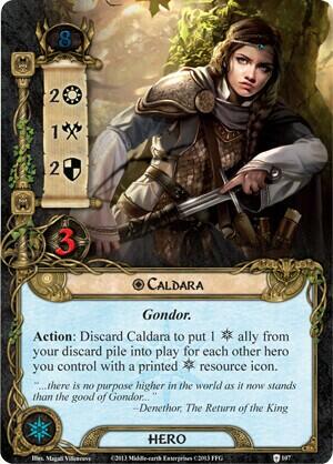 Le Seigneur des Anneaux: Le Jeu de Cartes - Le Sang du Gondor Carte