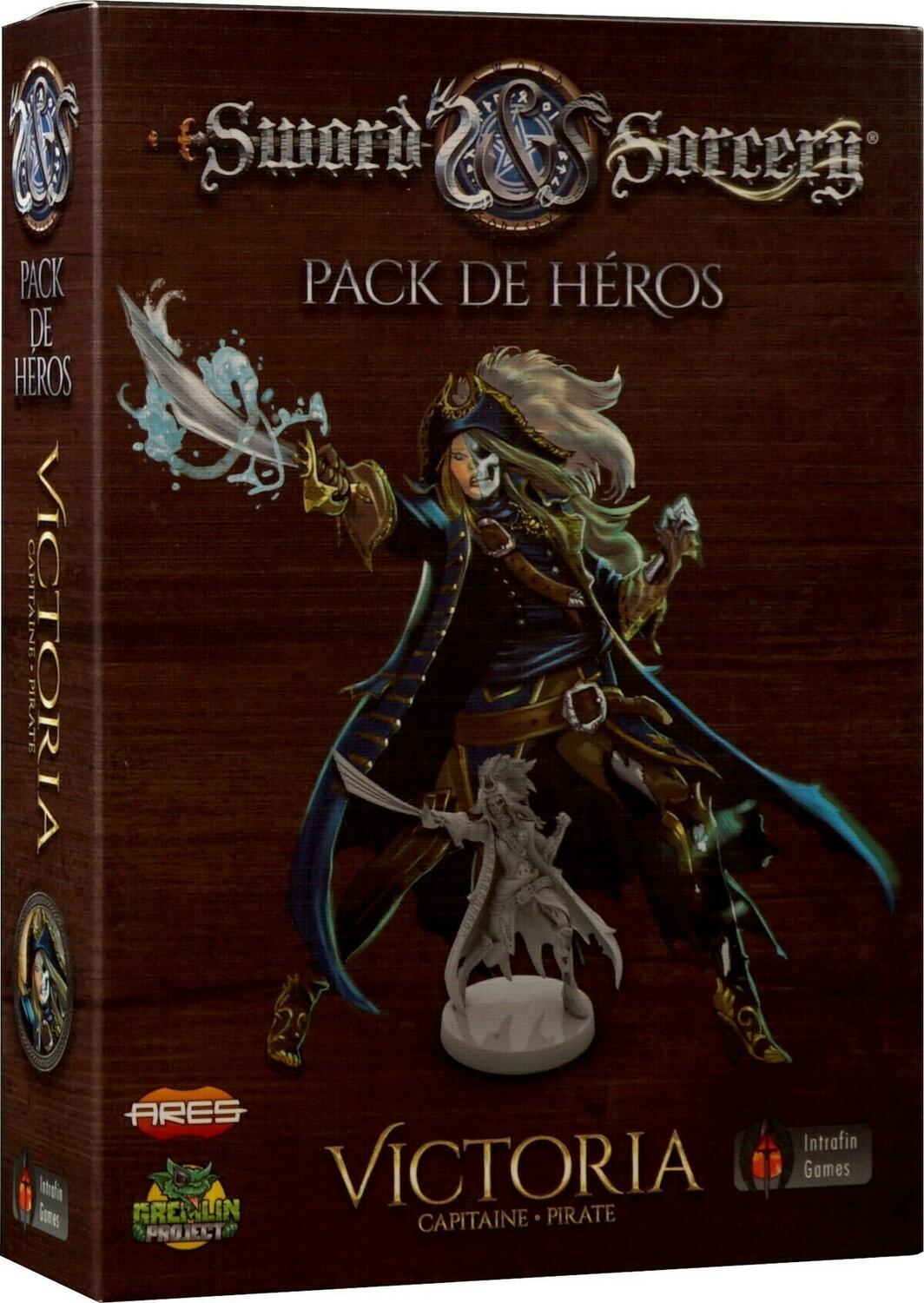 Sword & Sorcery: Pack de Héros - Victoria Cover 3d