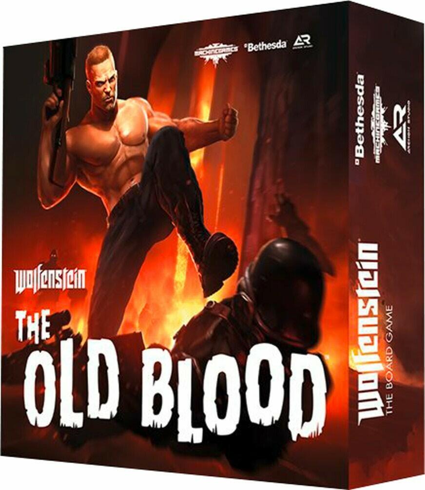 Wolfenstein: Le Jeu de Plateau - The Old Blood Cover 3d