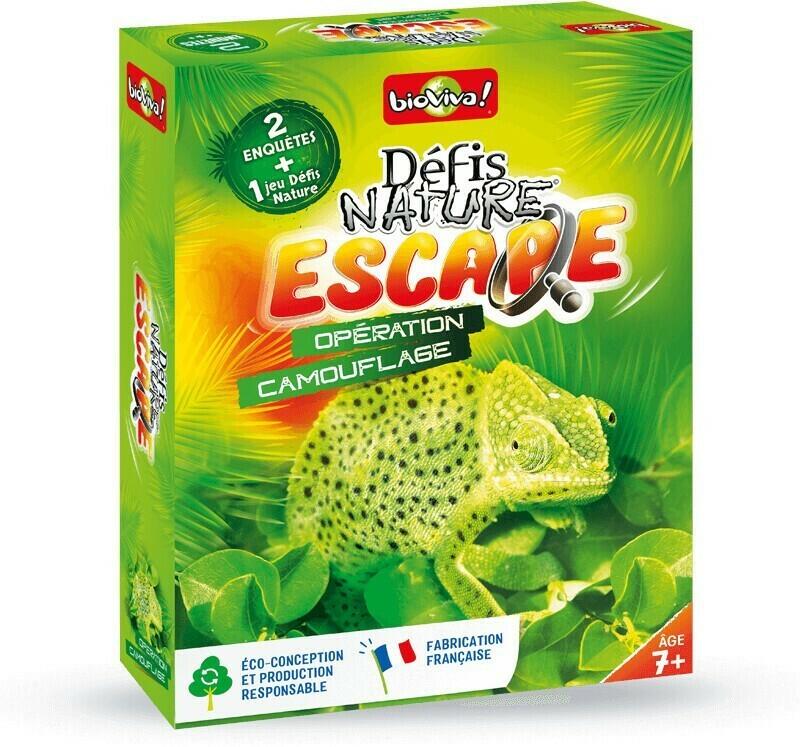 Défis Nature: Escape - Opération Camouflage Cover 3d