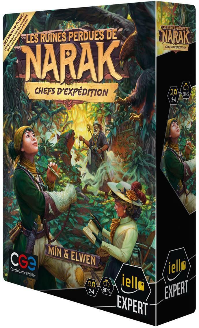 Les Ruines Perdues De Narak: Chefs d'Expédition Cover 3d