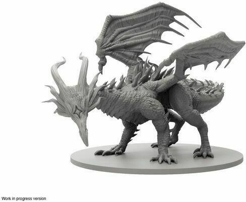 Dark Souls: The Board Game - Black Dragon Kalameet Figurine