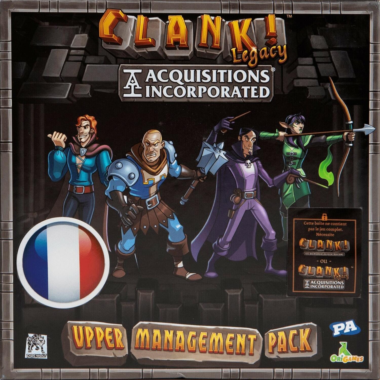 Clank ! Legacy: Acquisitions Incorporated - Upper Management Pack Cover
