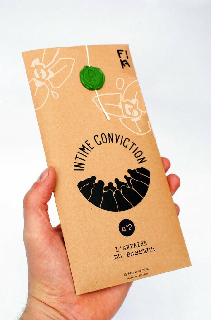 Intime Conviction n°2: L’Affaire du Passeur Cover 3d
