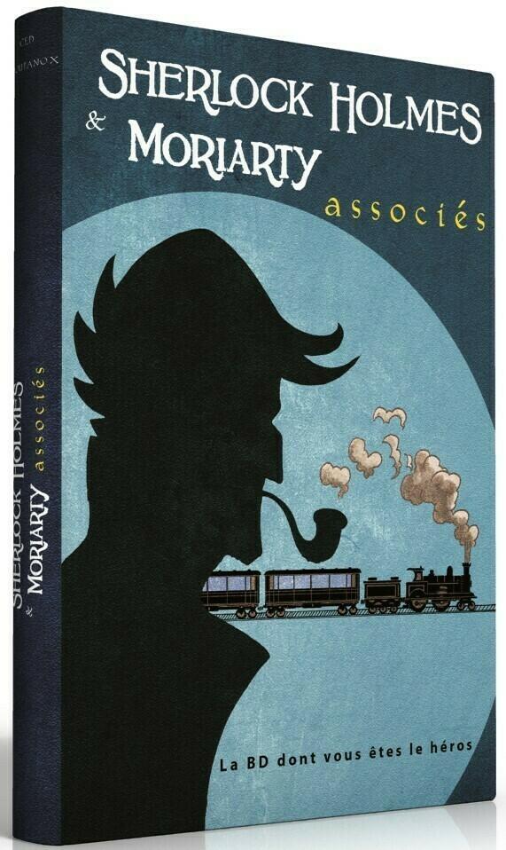 Sherlock Holmes: Livre 3 - Moriarty Associés - La BD Dont Vous Êtes le Héros Cover 3d