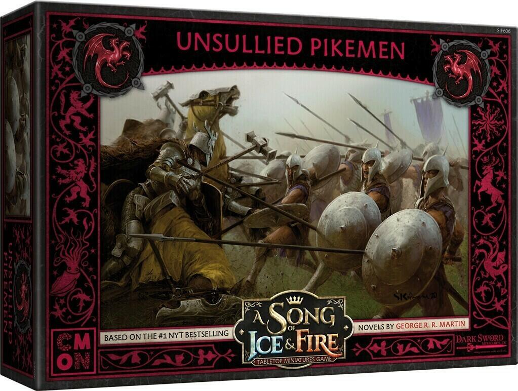 Le Trône de Fer: Le Jeu de Figurines - Piquiers Immaculés Cover 3d