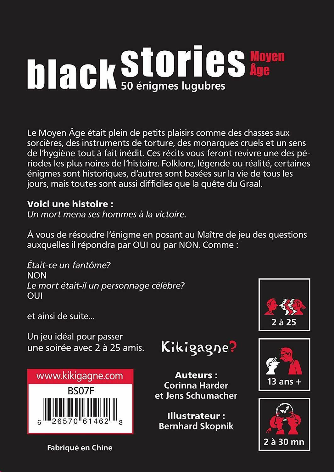 Black Stories: Moyen Âge Back