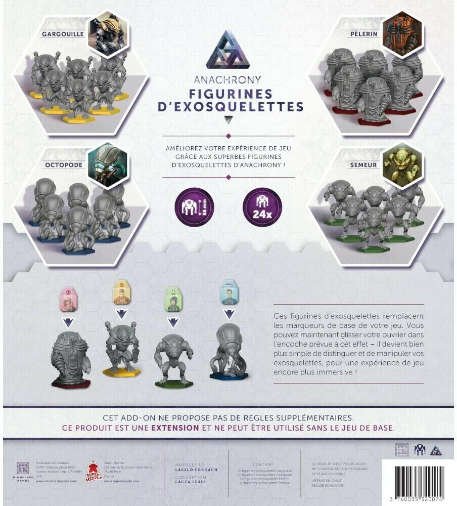Anachrony: Figurines d'Exosquelettes Back