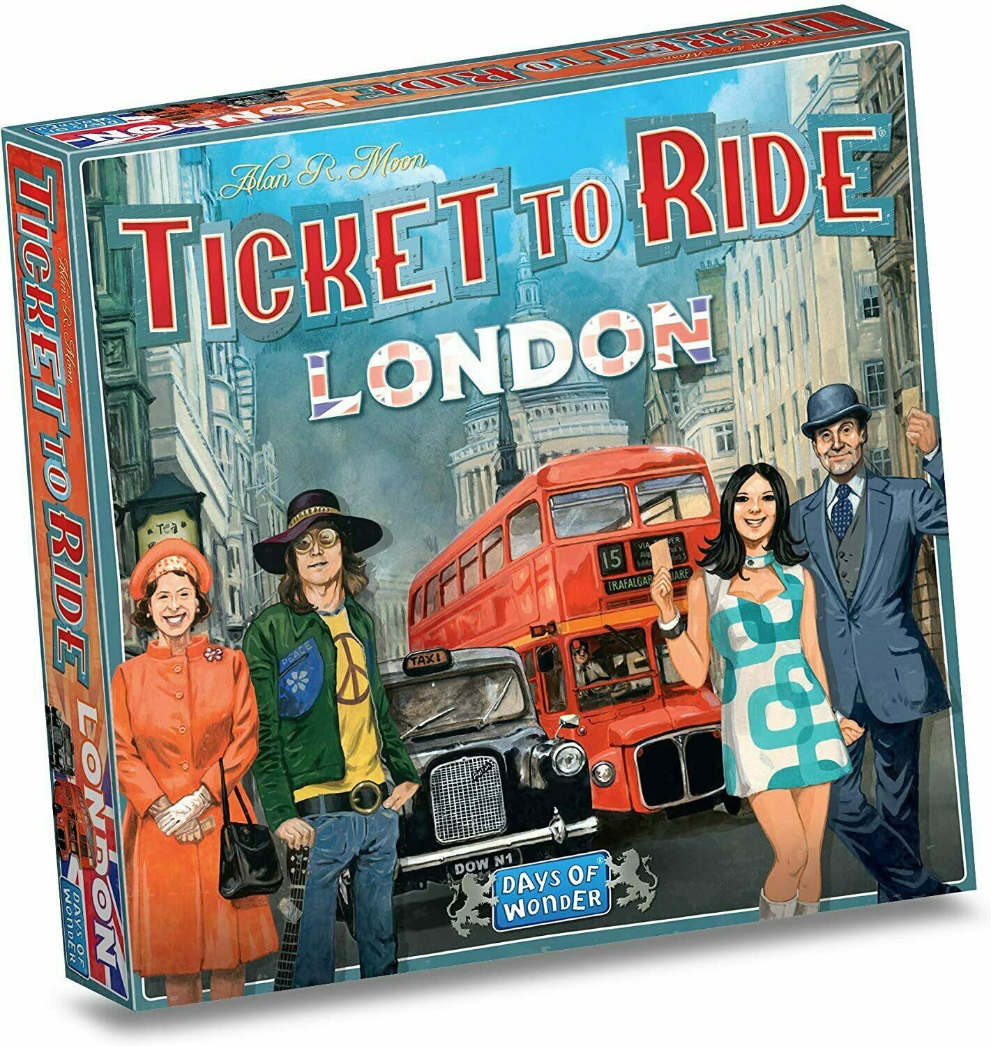 Ticket to Ride: London Cover 3d