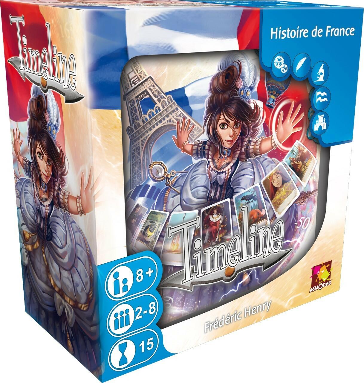 Timeline: Histoire de France Boite 3d