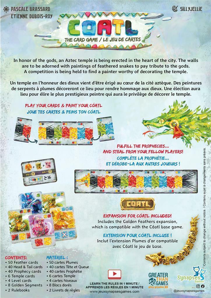 Cóatl: Le Jeu de Cartes Back