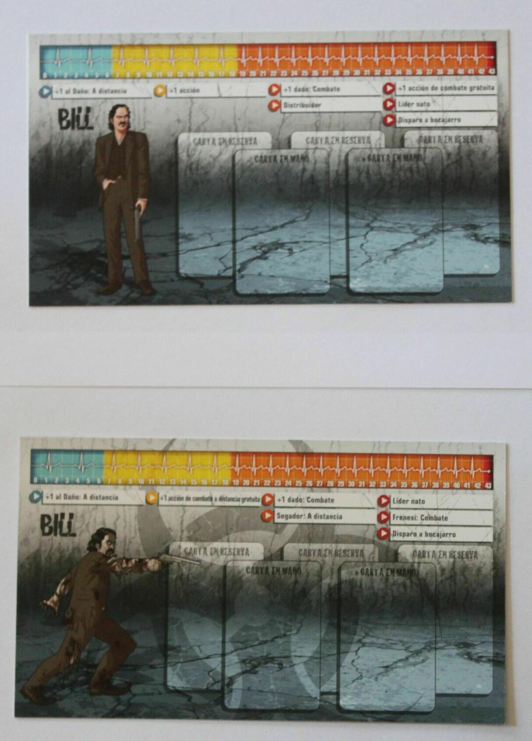 Zombicide: Gaming Night #3 - Zombie Trap Fiches