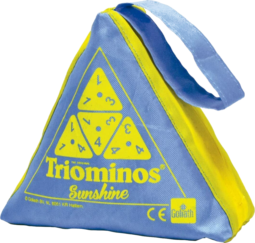 Triominos: Sunshine (Bleu) Cover Transparent