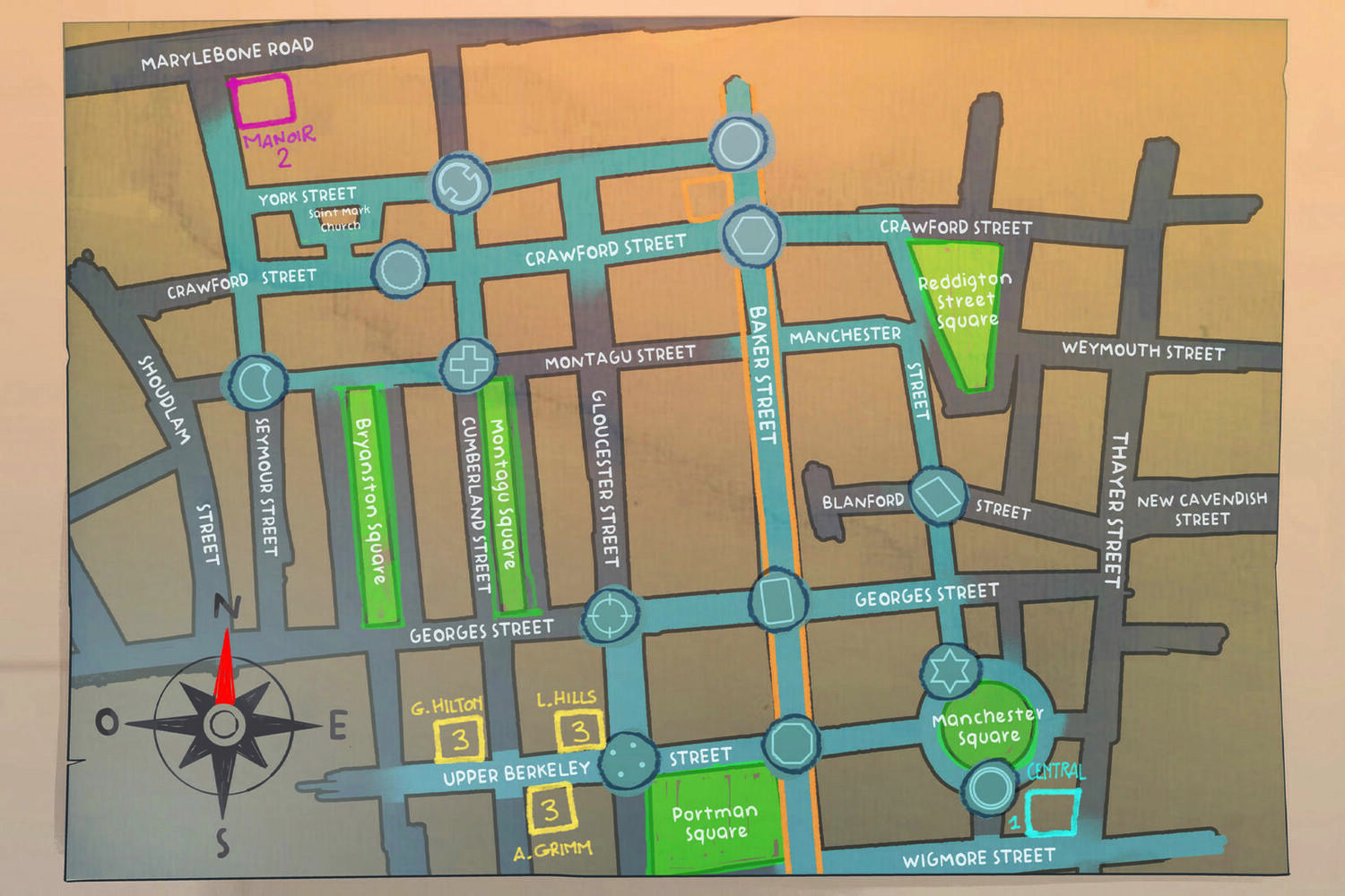 Sherlock Holmes & Associés: Le Jeu Dont Vous Êtes les Héros ! Plan