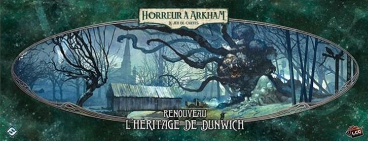 Horreur à Arkham: Le Jeu de Cartes - Renouveau - L’Héritage de Dunwich Cover