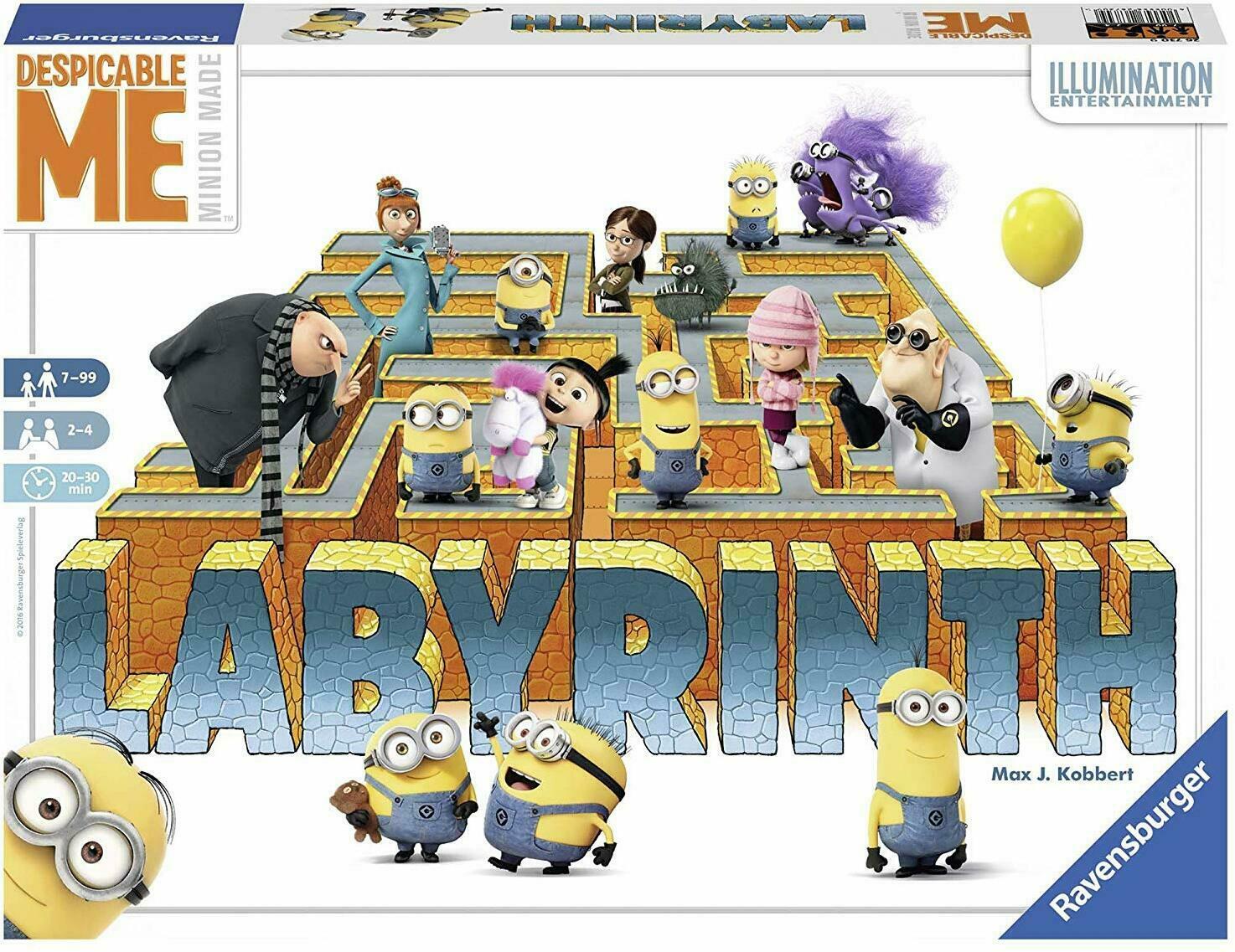 Labyrinth: Despicable Me Cover 3d