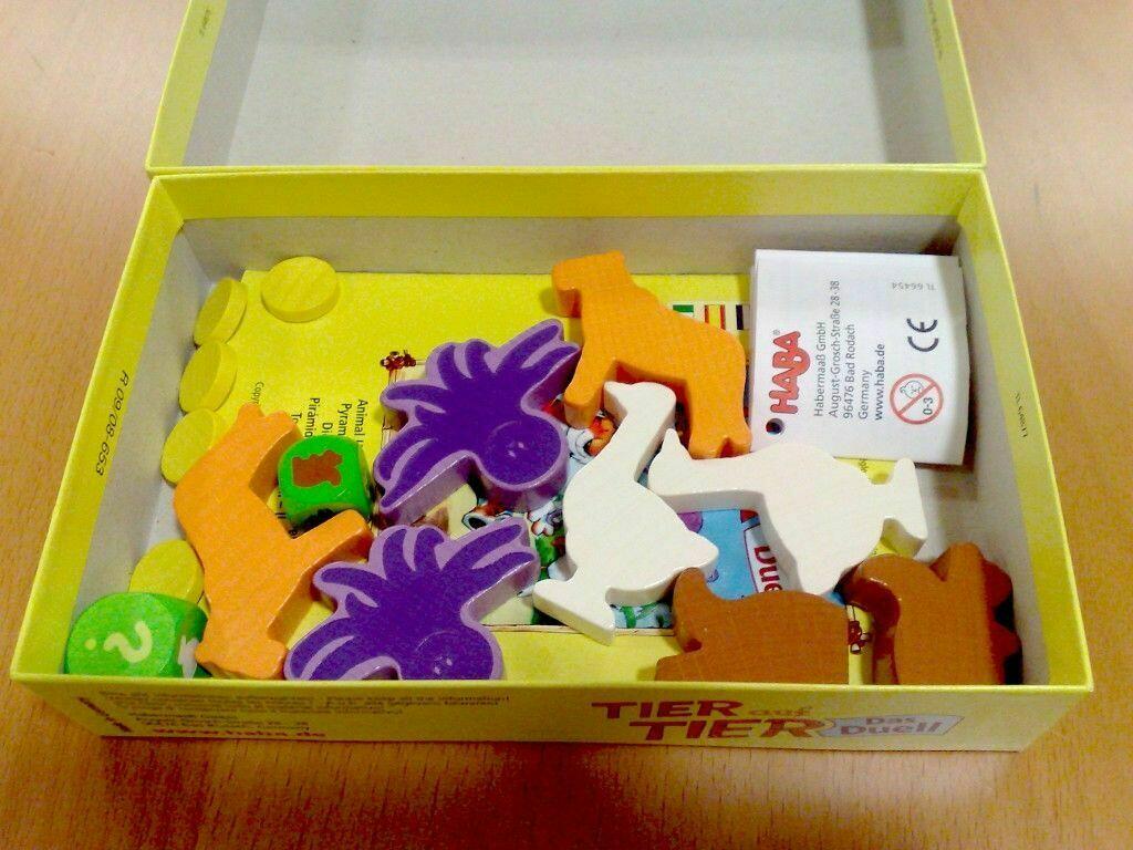 Pyramide d'Animaux: Le Duel Contenu