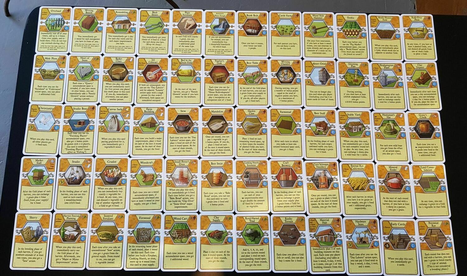 Agricola: Corbarius Deck Cartes