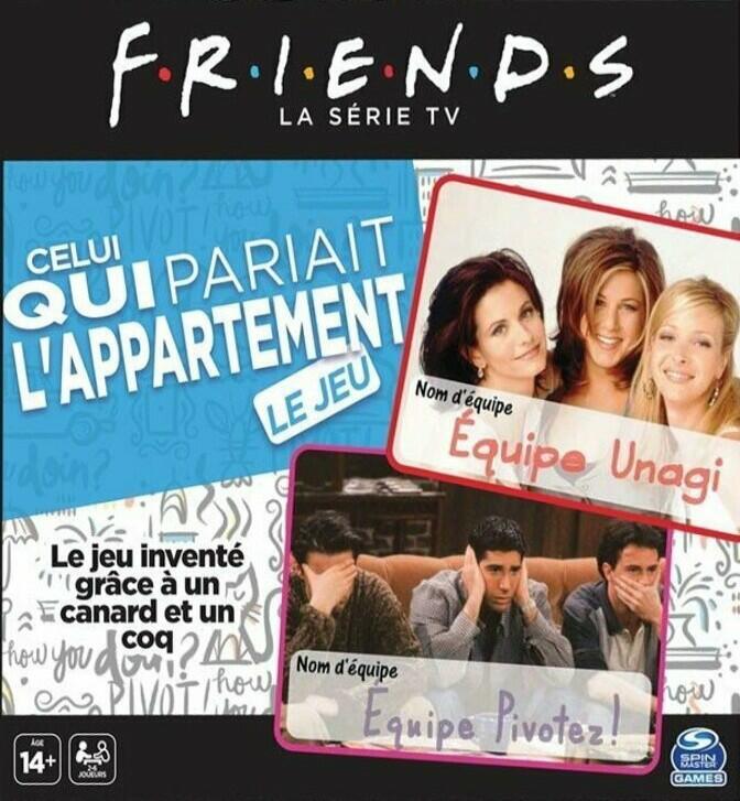 Friends: La Série TV - Celui qui Pariait l'Appartement Cover