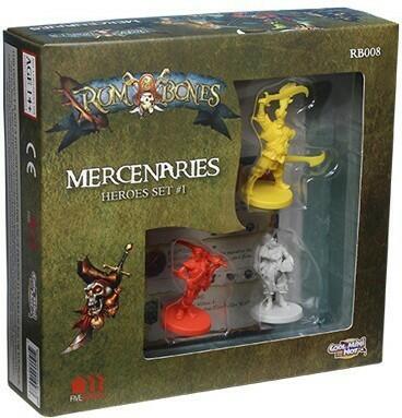 Rum & Bones: Mercenaries Heroes Set #1 Cover 3d