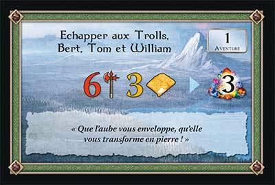 Le Hobbit: Le Jeu de Société Carte