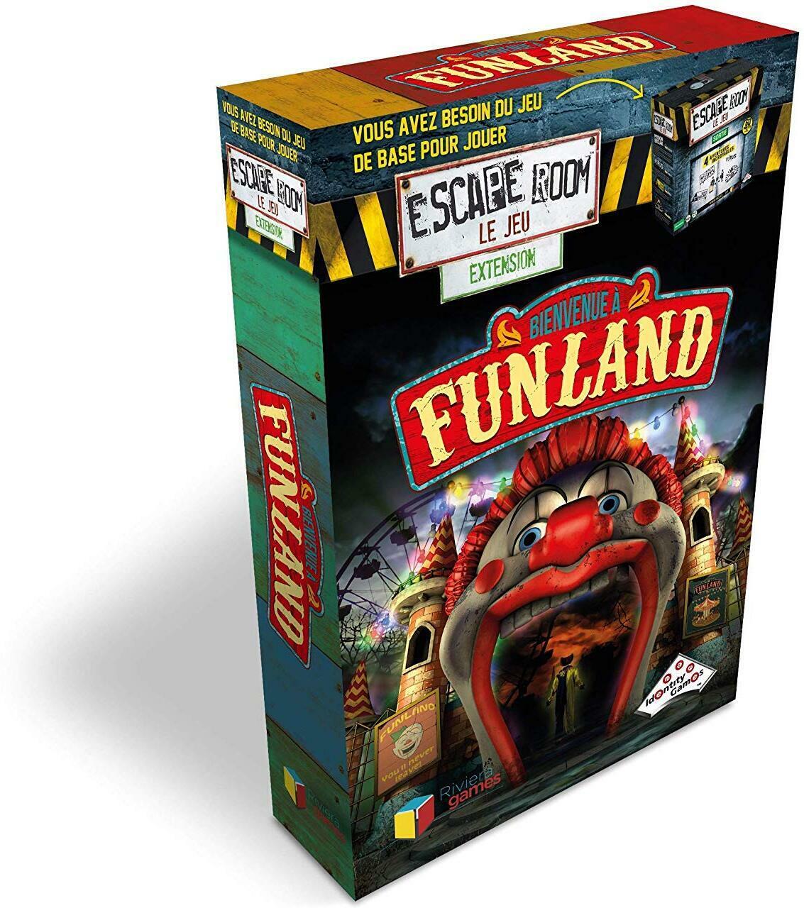 Escape Room: Le Jeu - Bienvenue à Funland Cover 3d