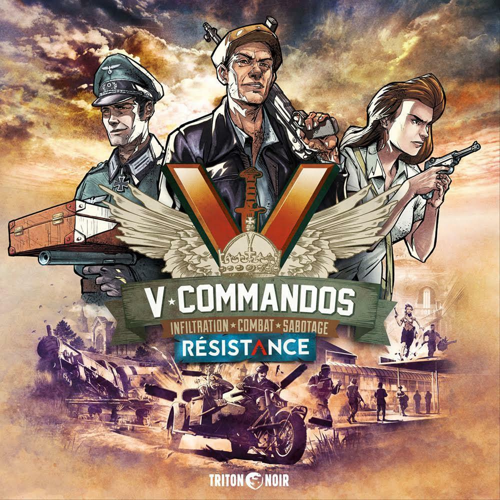 V-Commandos: Résistance Cover