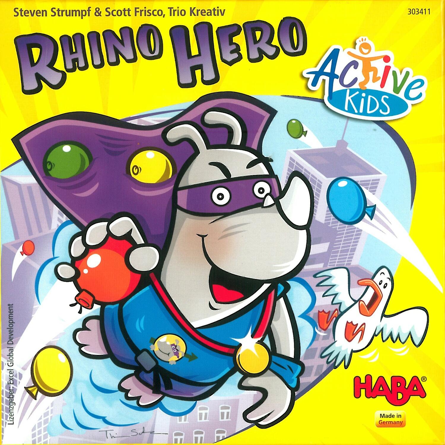 Rhino Hero: Active Kids Cover
