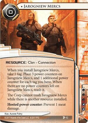 Android: Netrunner - De Sang et d'Eau Carte