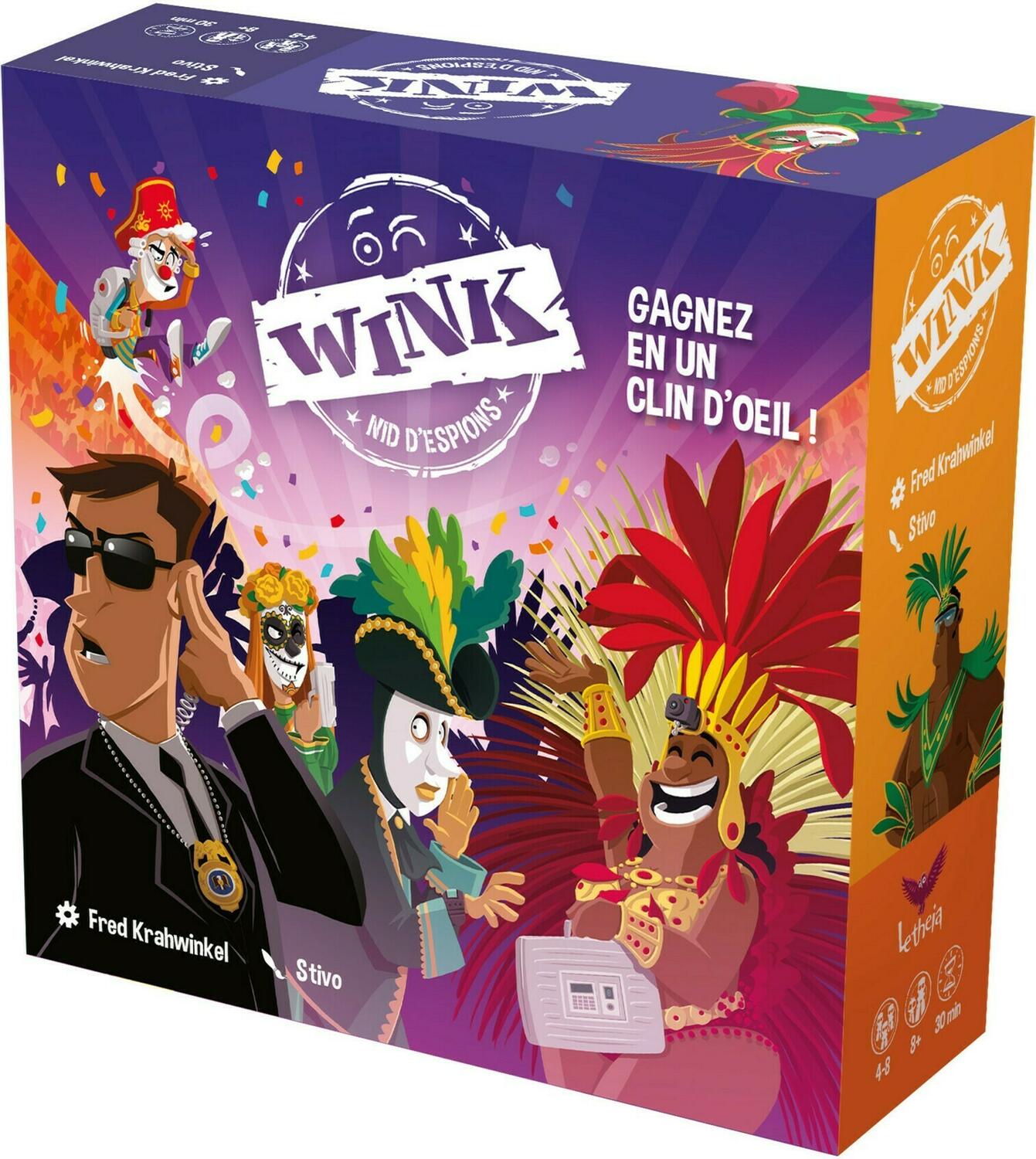 WINK: Nid d'Espions Cover 3d