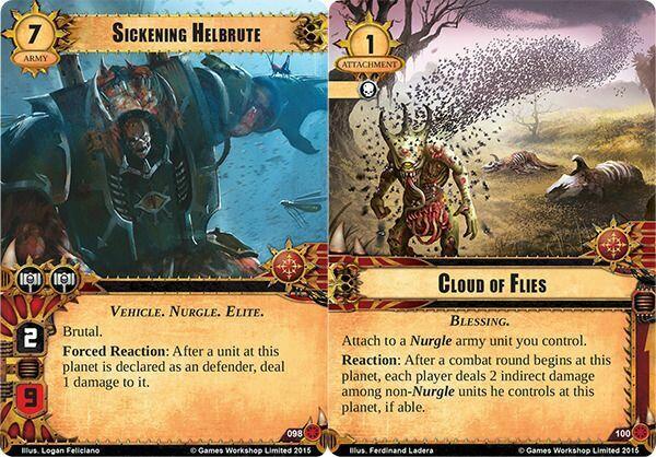 Warhammer 40,000: Conquest - Contre le Grand Ennemi Cartes