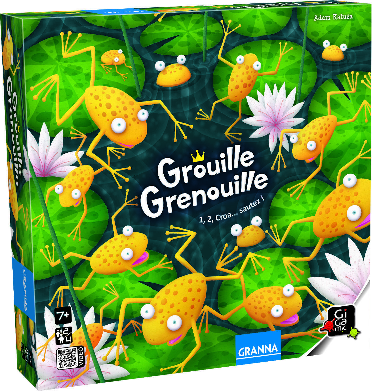 Grouille Grenouille Cover 3d