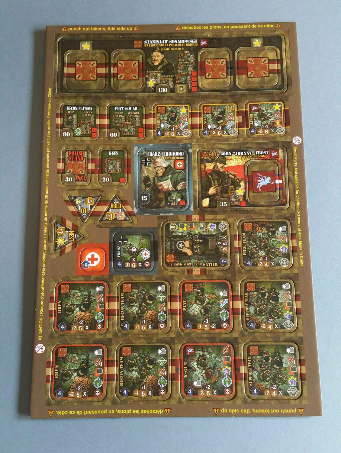 Heroes of Normandie: Gazette #5 Tuiles