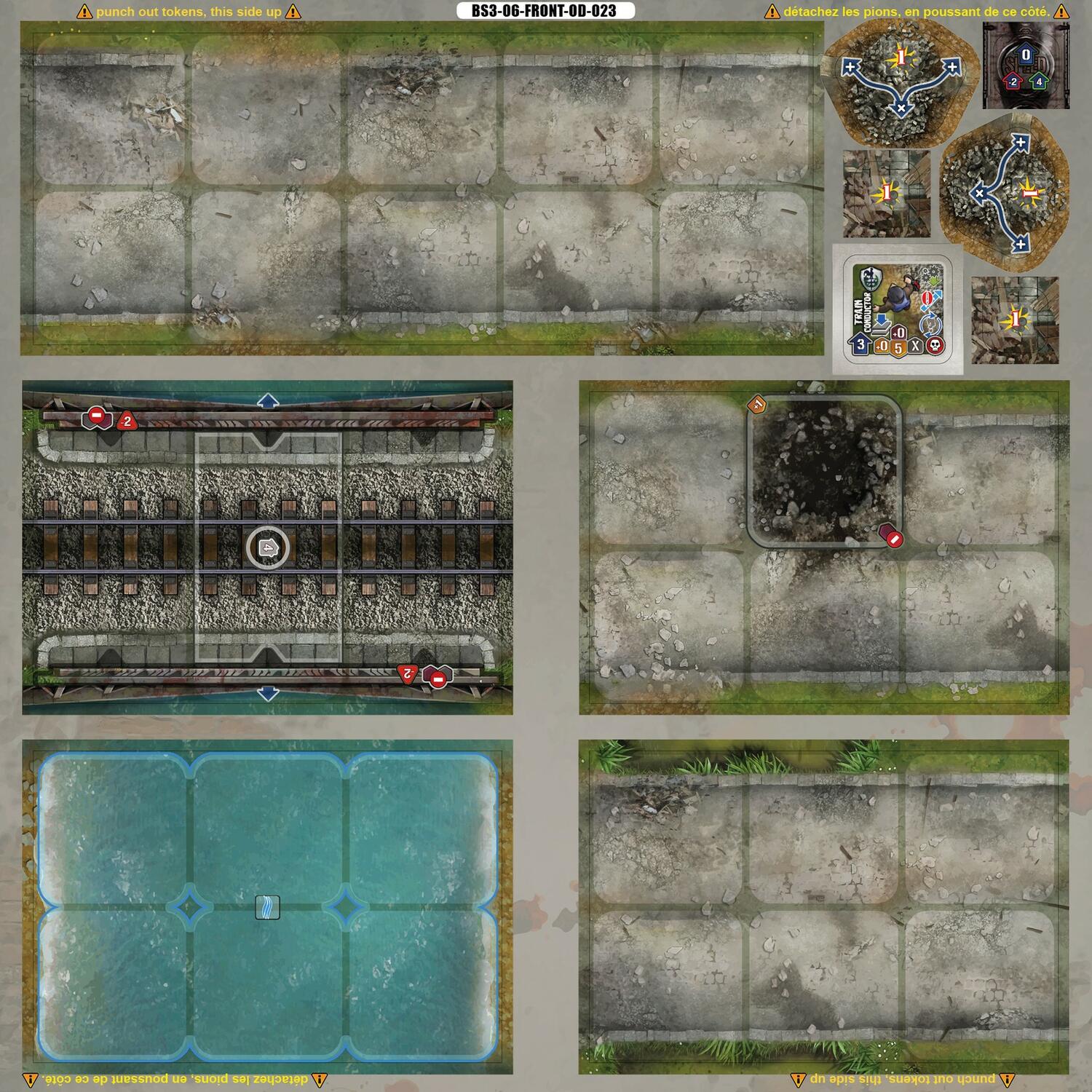 Heroes of Normandie: Battleground Set 3 - Terrain Pack Plateau