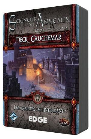 Le Seigneur des Anneaux: Le Jeu de Cartes - Deck Cauchemar - Les Craintes de l’Intendant Cover 3d