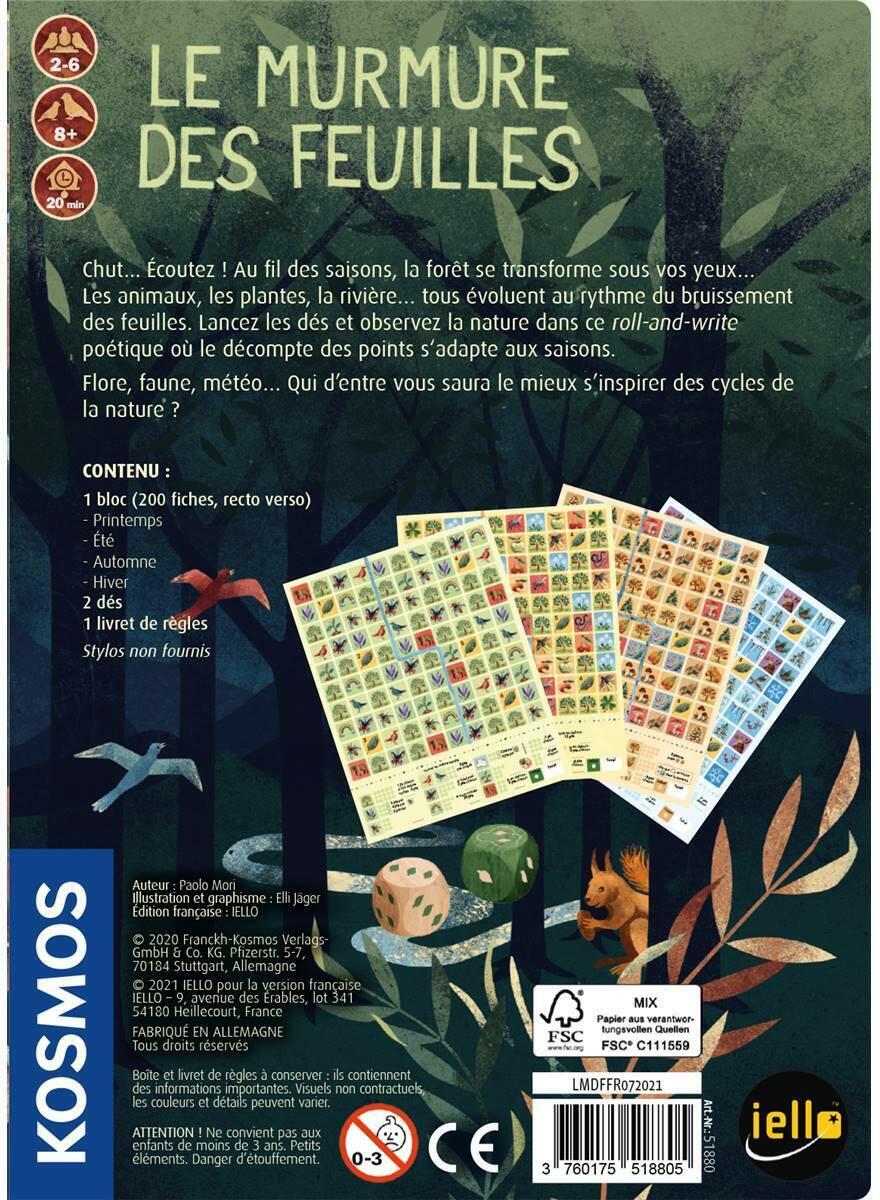 Le Murmure des Feuilles Back