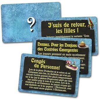 Dungeon Lords: Foire aux Monstres Cartes