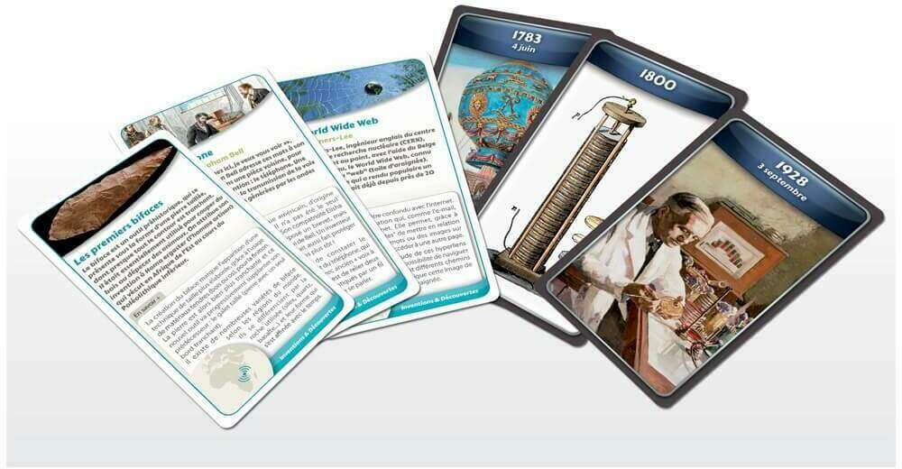 ChroniCards: Les Grandes Inventions & Découvertes Scientifiques Cartes
