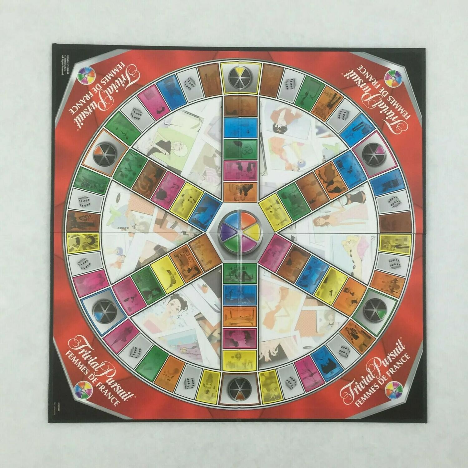 Trivial Pursuit: Femmes de France Plateau