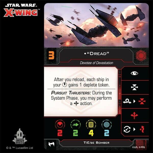 Star Wars: X-Wing - Fureur du Premier Ordre Carte