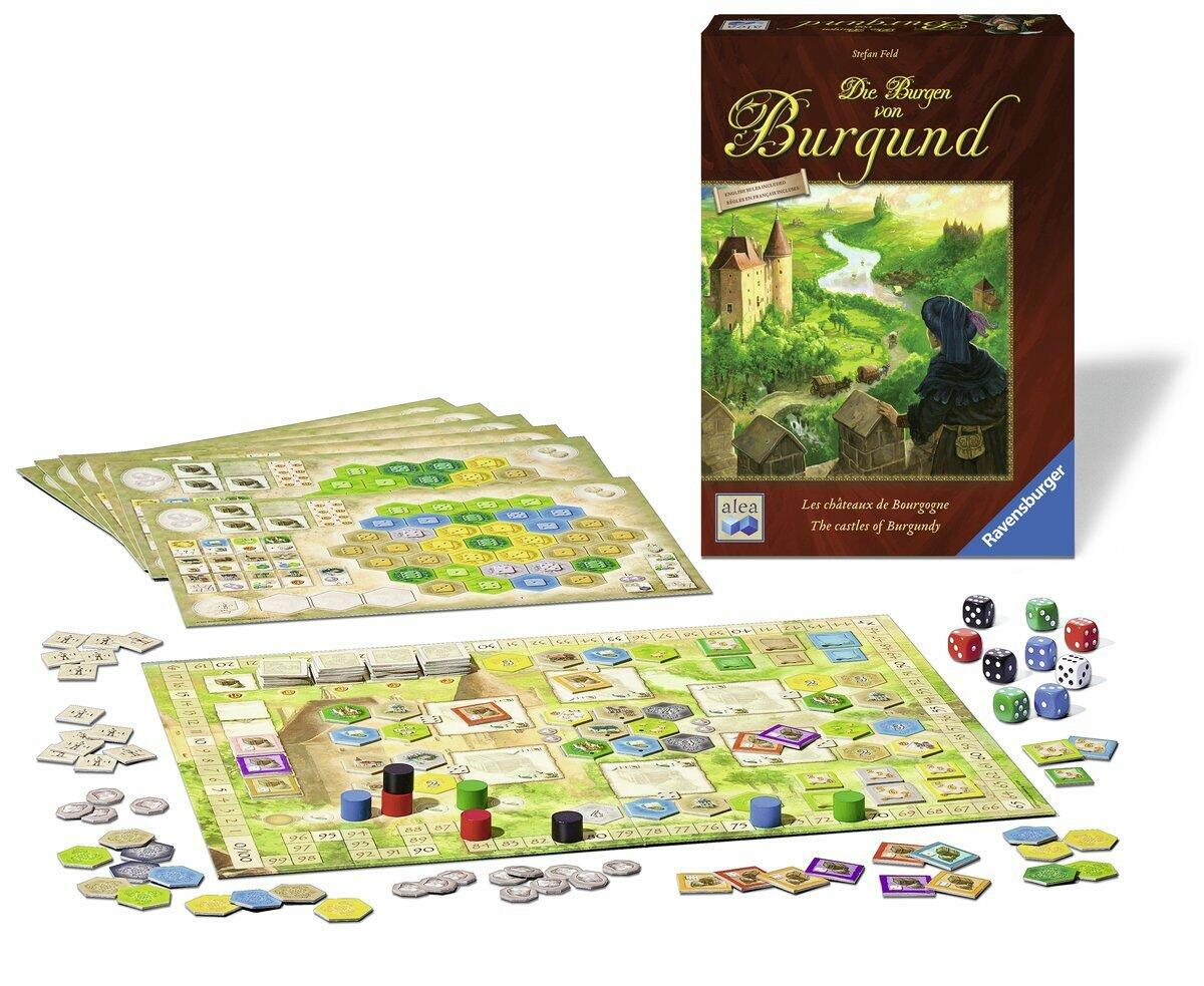 Die Burgen von Burgund: Les Châteaux de Bourgogne Eclate