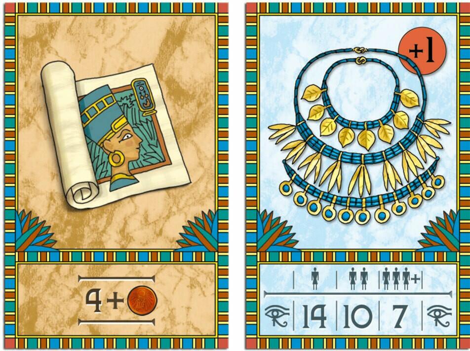 Néfertiti: Extension Cartes